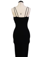 Vestido ajustado con tirantes delgados | Talla 36