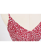 Vestido solera floral con tirantes | Talla S