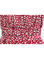 Vestido solera floral con tirantes | Talla S