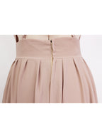 Vestido largo con escote profundo y falda fluida | Talla M