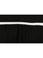 Vestido recto bicolor manga corta | Talla S