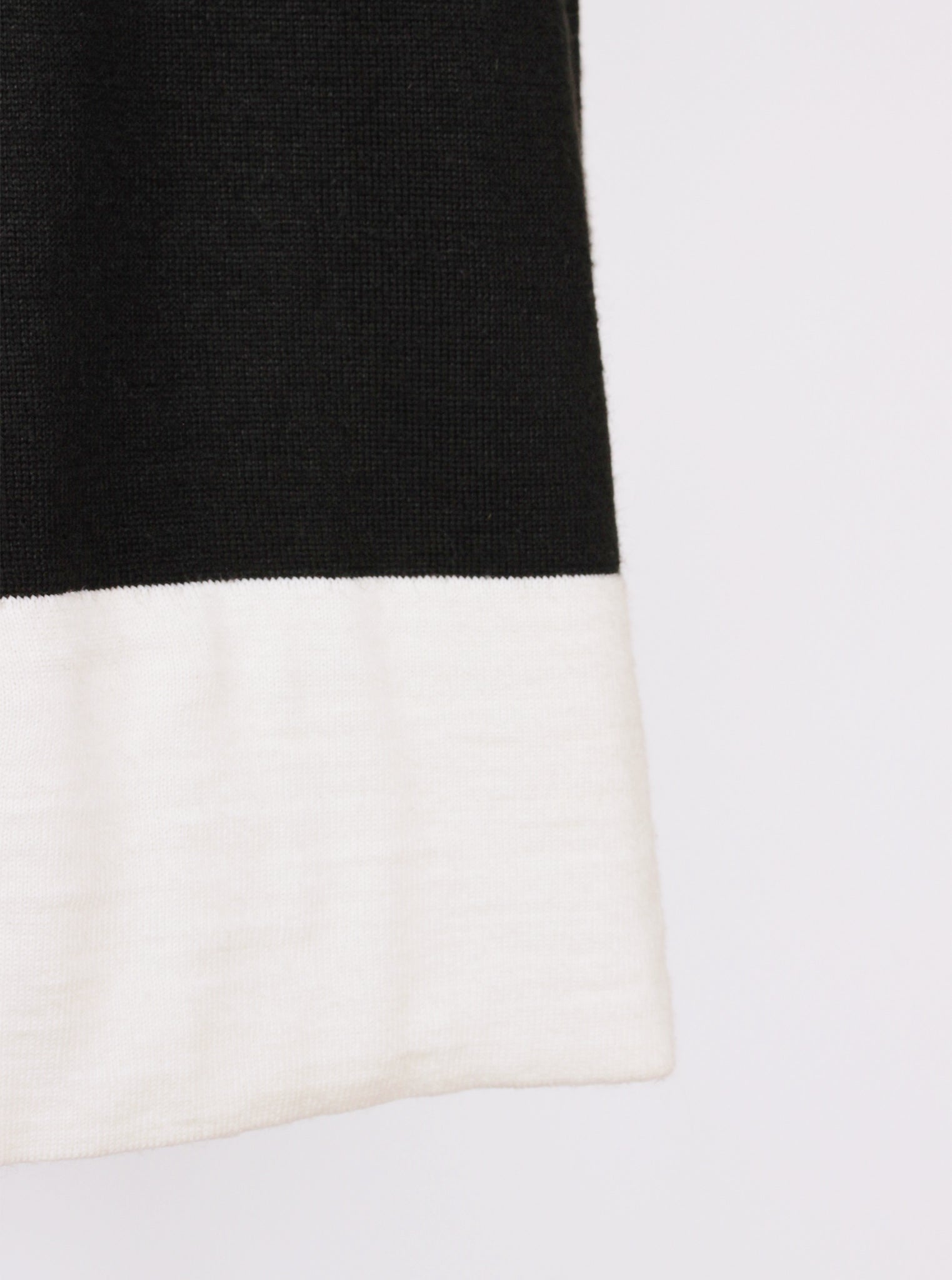 Vestido recto bicolor manga corta | Talla S