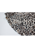 Falda estampado animal print corte amplio | Talla S