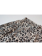 Falda estampado animal print corte amplio | Talla S