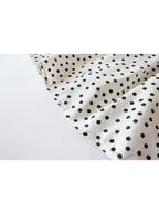 Falda estampado lunares pretina fruncida corte amplio | Talla S-M