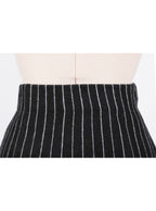 Falda skater rayada de punto | Talla M