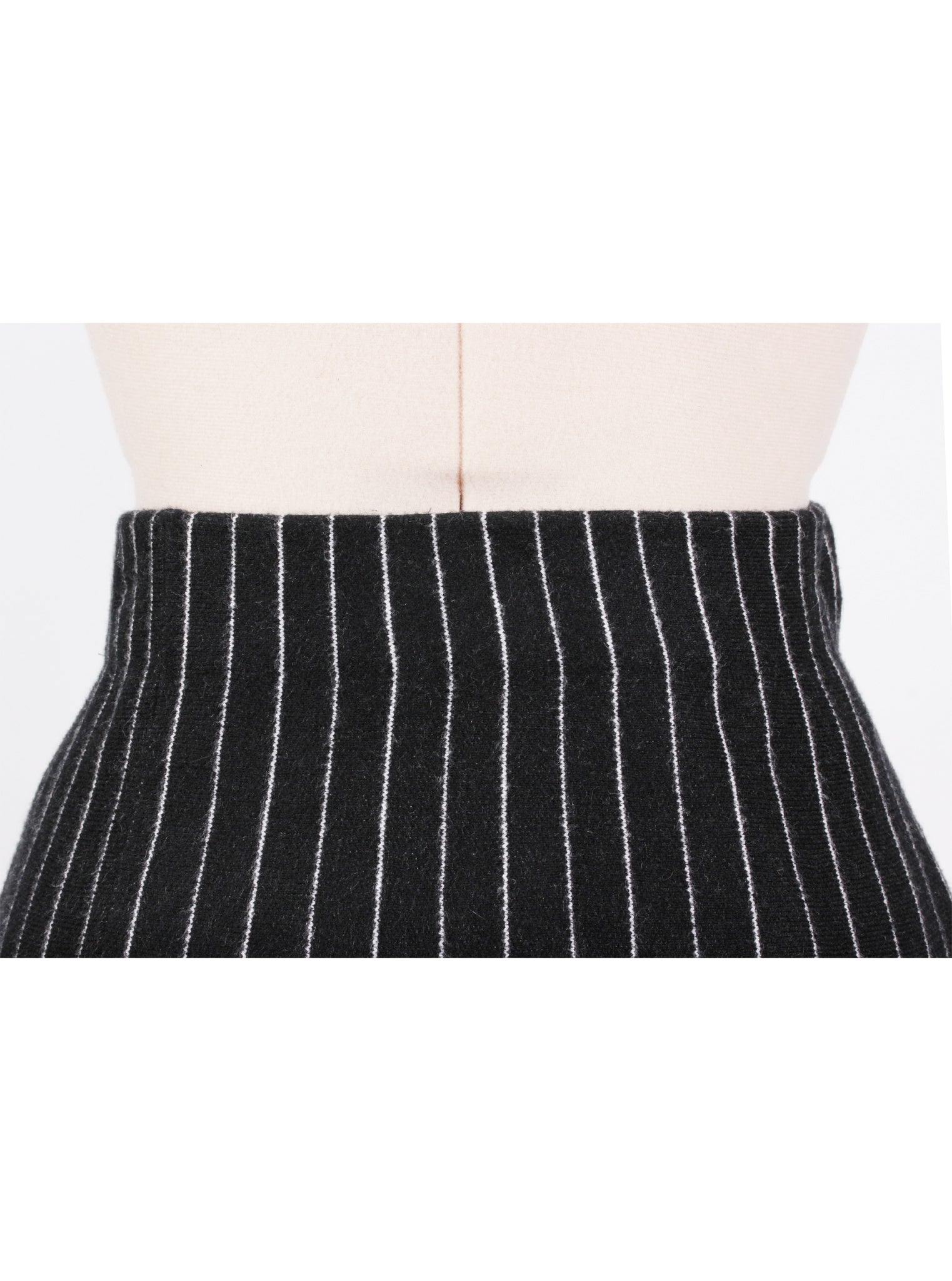 Falda skater rayada de punto | Talla M