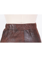 Falda lápiz cuerina delgada elasticada | Talla M