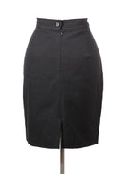 Falda recta clásica tiro medio | Talla 44
