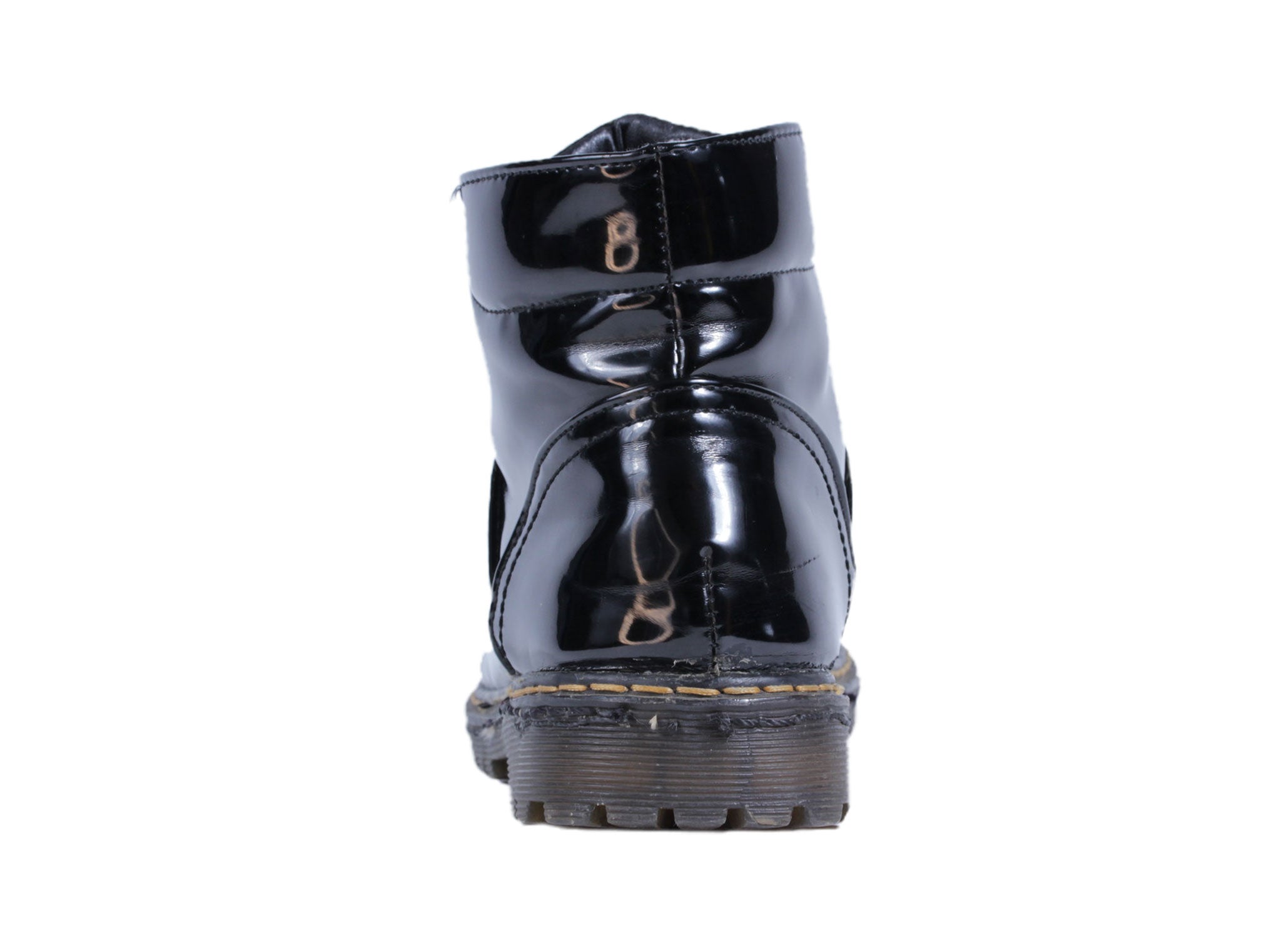 Botín negro charol bototo urbano | Talla 39