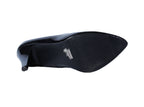 Zapato taco alto charol negro elegante | Talla 39