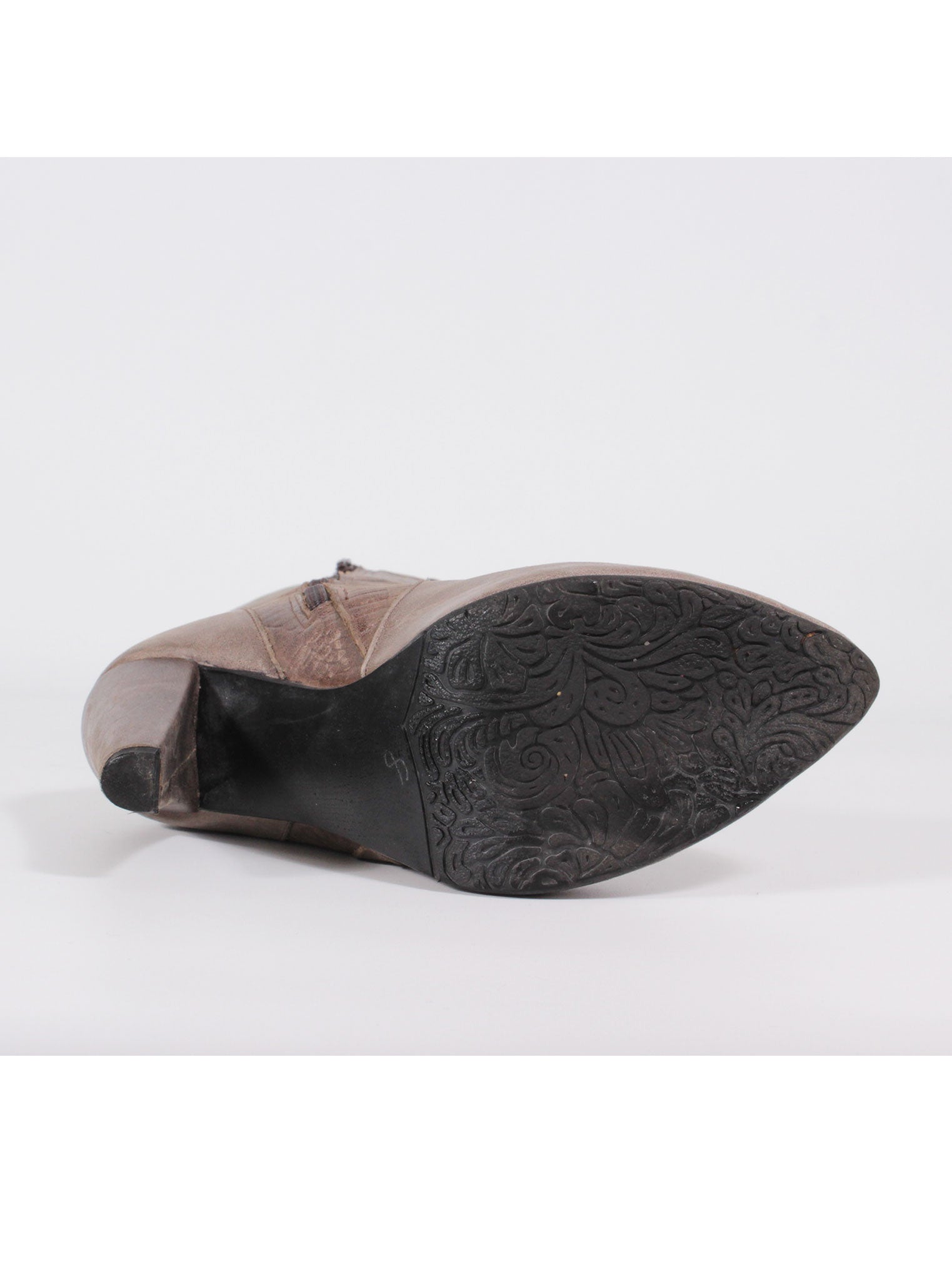 Botas altas textura combinada | Talla 38