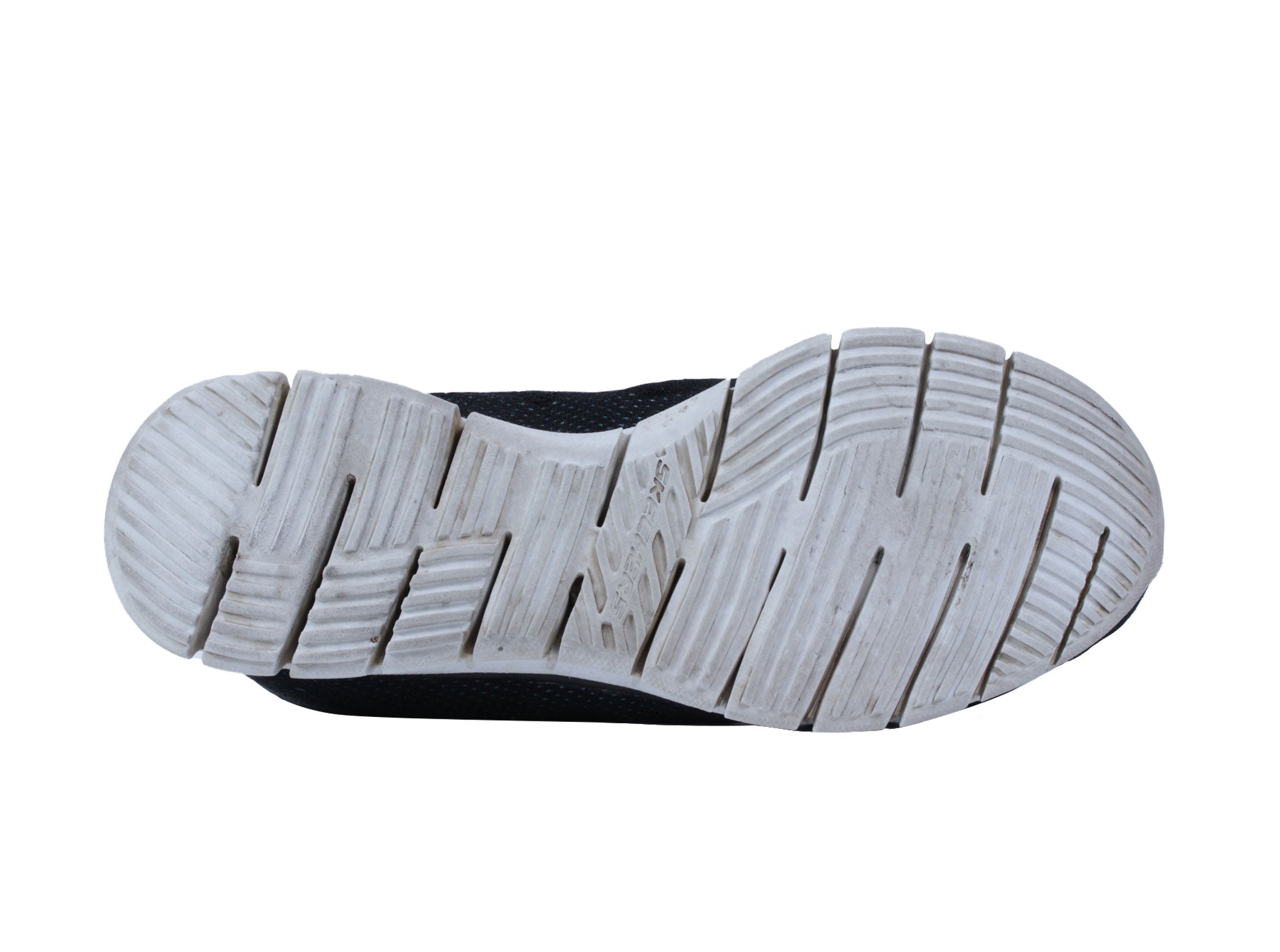 Zapatillas Skechers negras con detalles multicolor | Talla 38