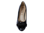 Zapatos charol negros con moño | Talla 38