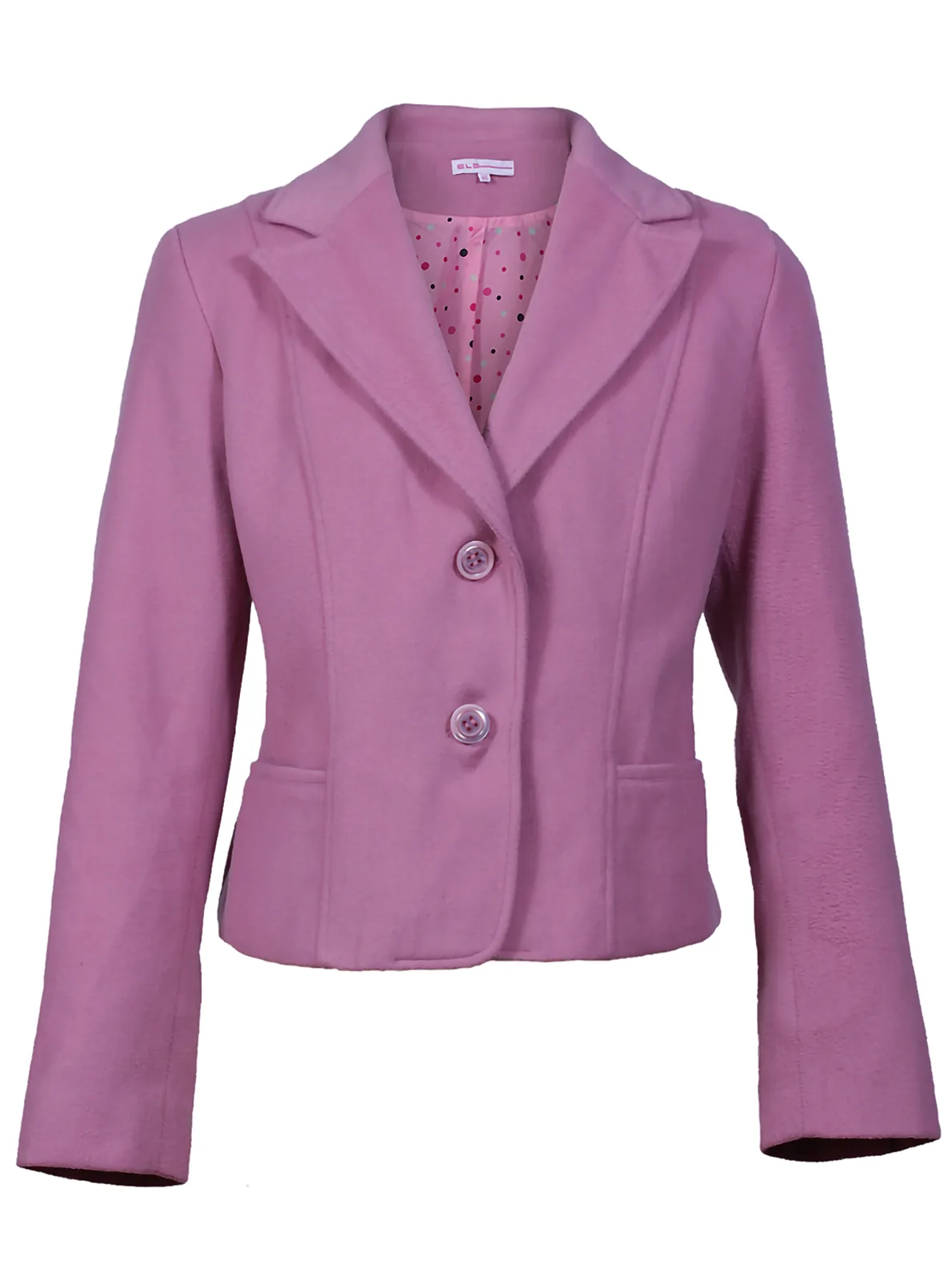 Blazer mujer clásico corte recto formal oficina