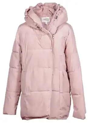 Parca rosada Forever 21 mujer