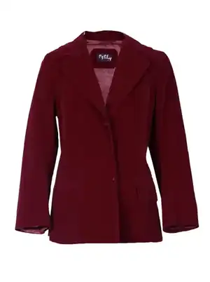 Blazer burdeo plush MyShop unisex