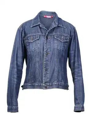 Chaqueta mujer mezclilla clásica casual diaria