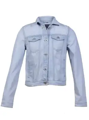 Chaqueta mujer mezclilla estilo casual