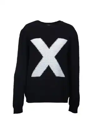 Sweater tejido negro