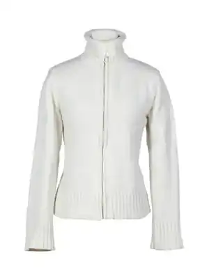 Chaleco tejido blanco