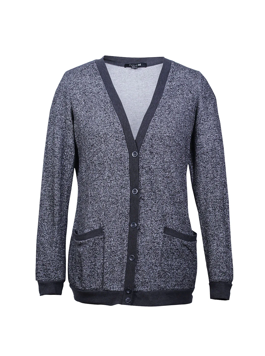 Chaleco tejido gris