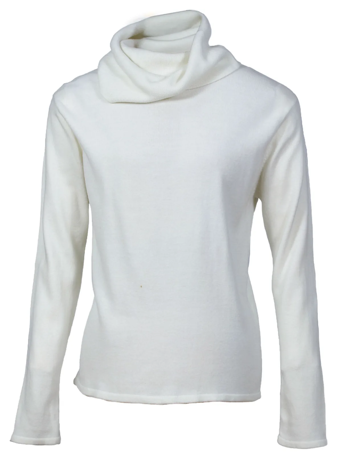 Chaleco cuello holgado crema