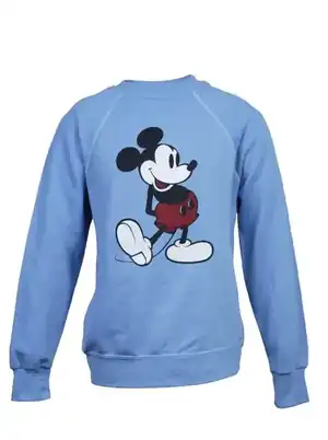 Polerón celeste Mickey Mouse