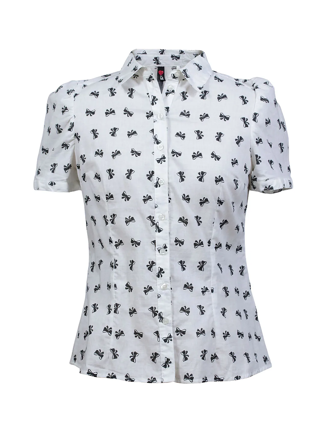 Camisa blanca con ribbons Index