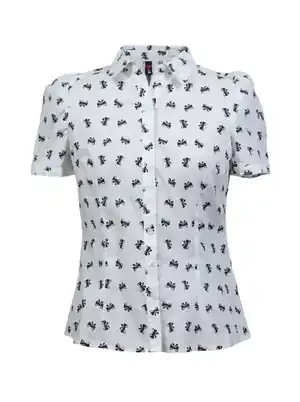 Camisa blanca con ribbons Index