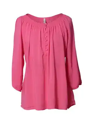 Camisa suelta rosa
