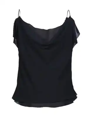 Blusa negra elegante