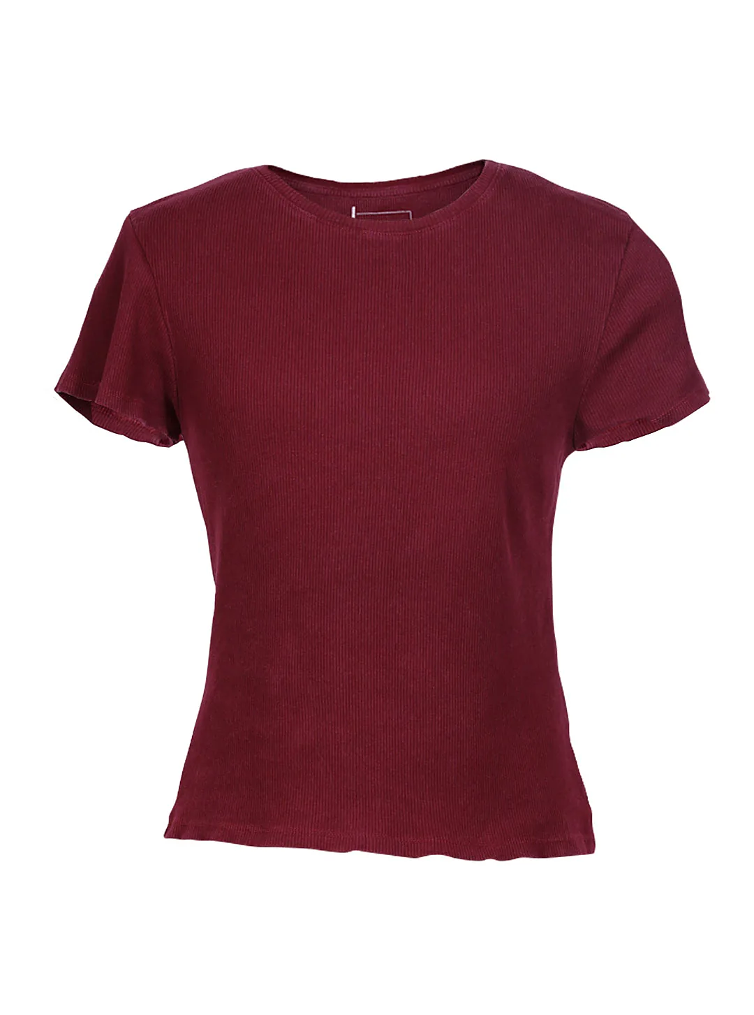 Polera ajustada burdeo elasticada FSBN Sister