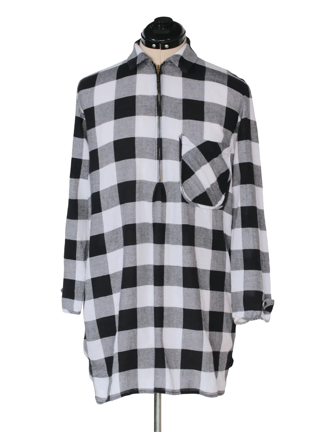 Camisa cuadros delgada liviana