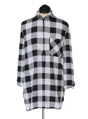 Camisa cuadros delgada liviana