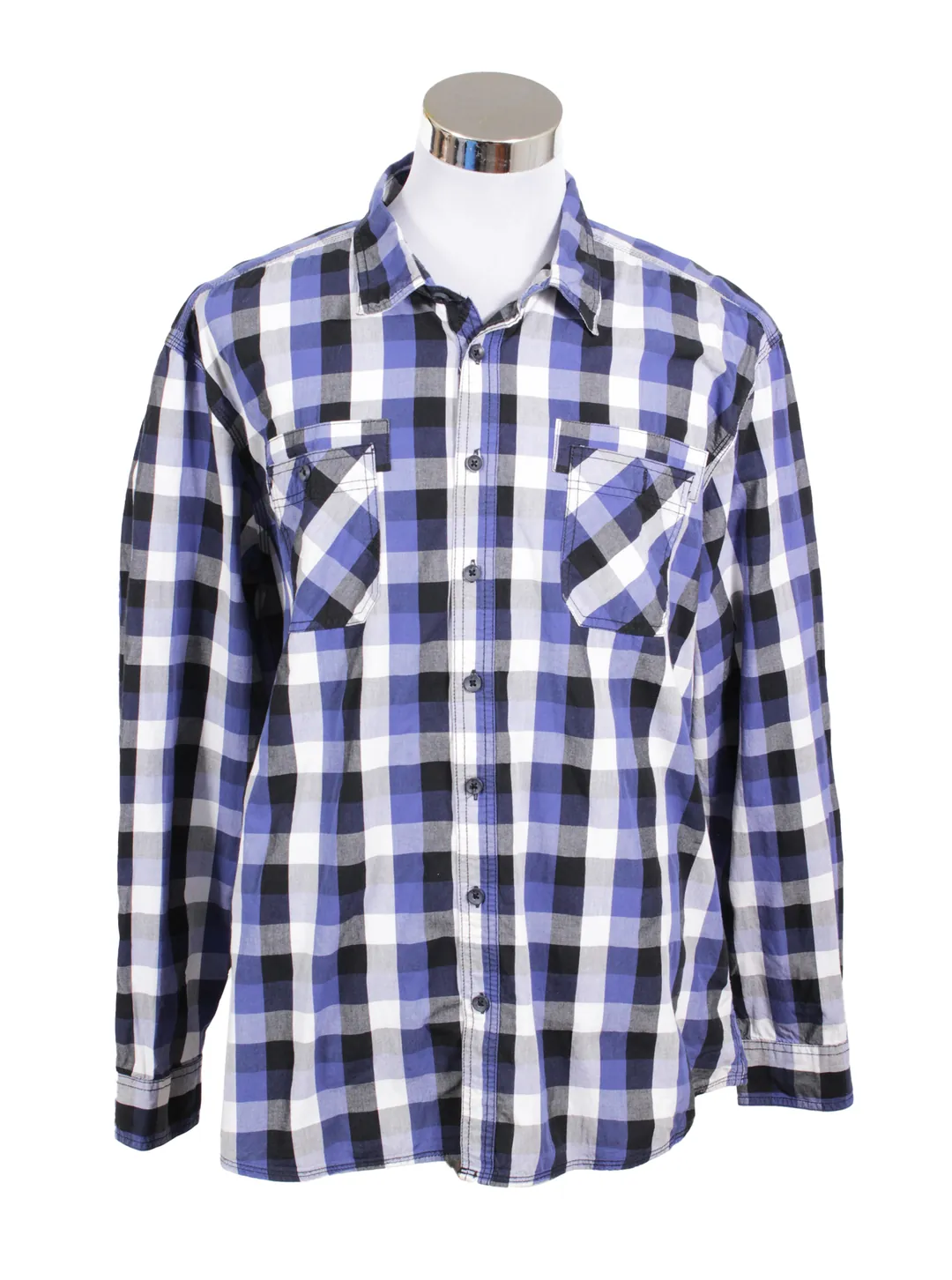 camisa hombre cuadrille marca angelo litrico practice goods