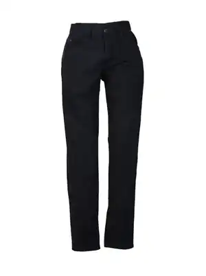 Jeans negros rectos algodón