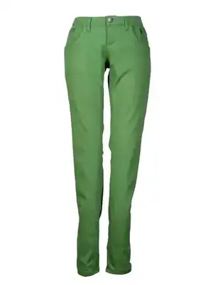 Jeans verdes skinny casual