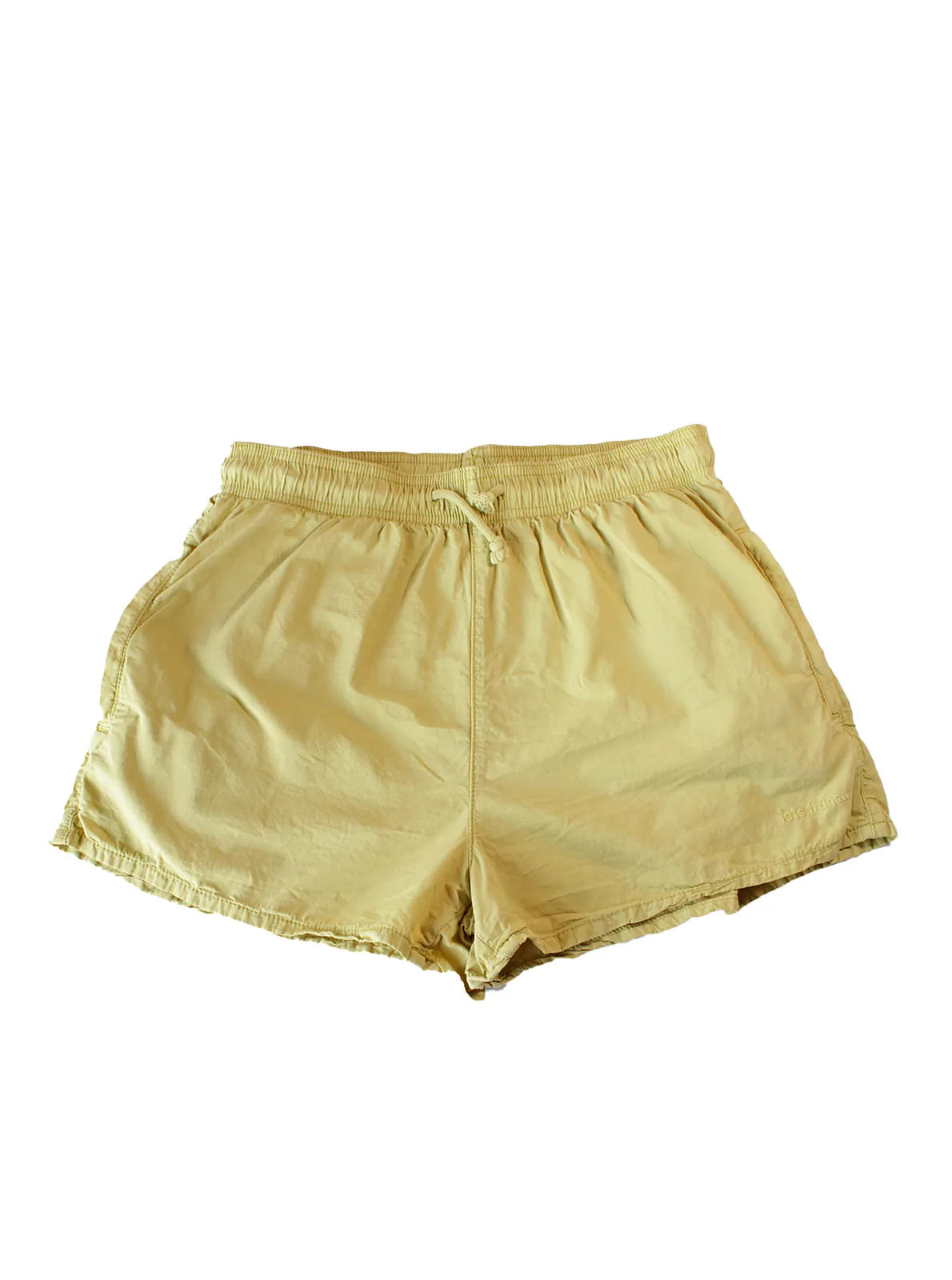 Short verde corto pretina elasticada