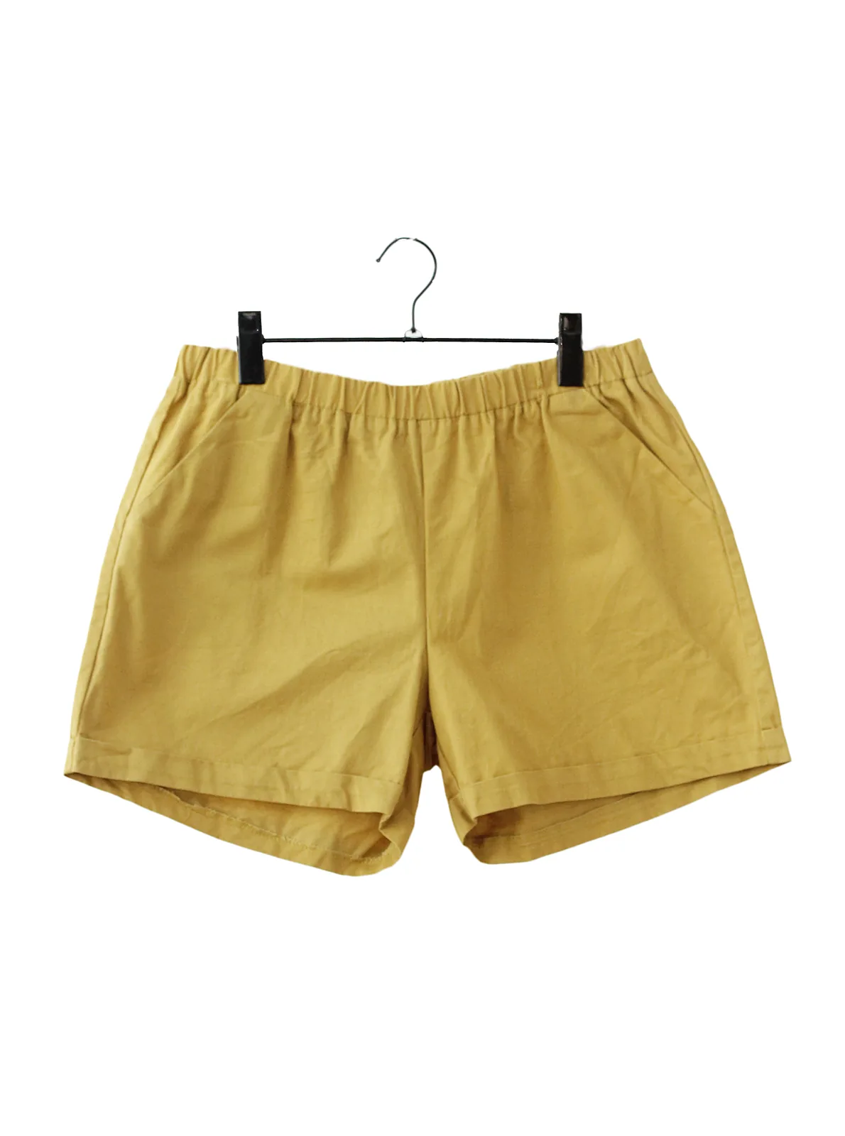 Short tiro medio pretina elasticada