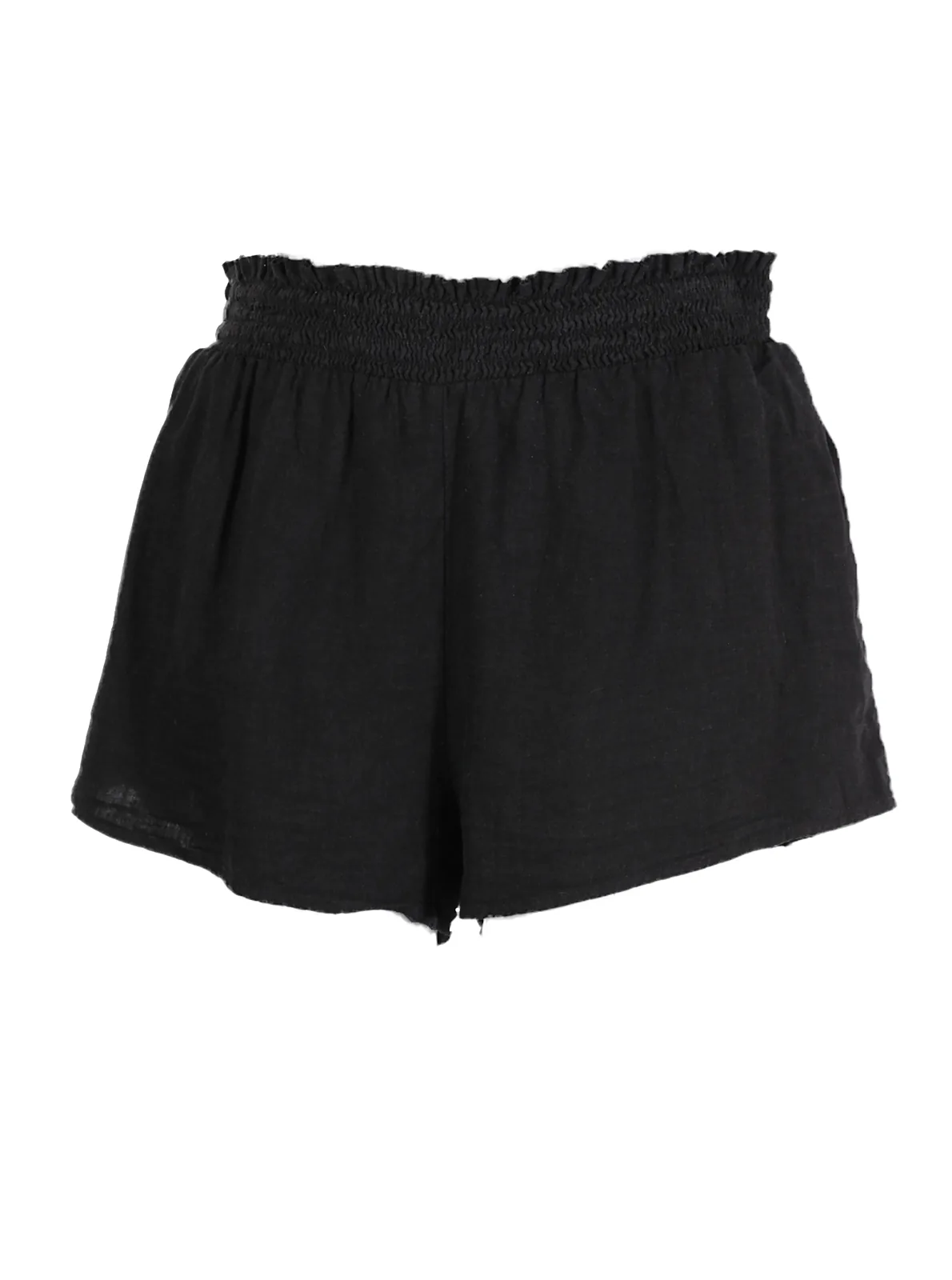 Short negro liviano verano