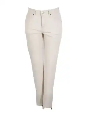 Jeans blanco skinny elasticado