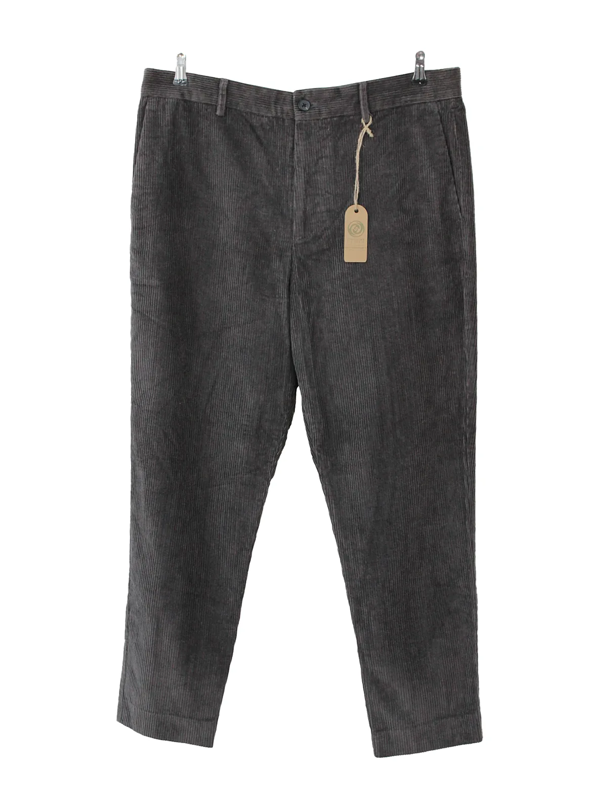 Pantalón cotelé recto textura gruesa clásico
