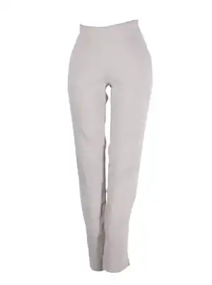 Leggings cotelé crema pinzado