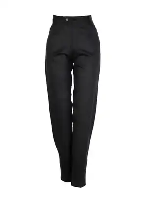 Jeans gris con basta de textura suave