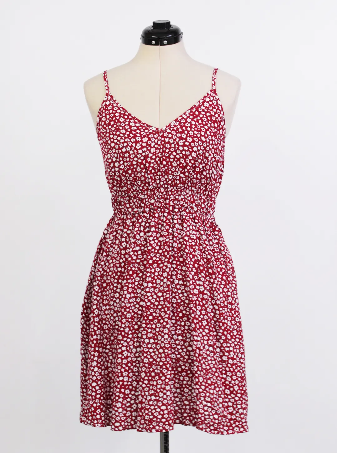 Vestido solera floral con tirantes